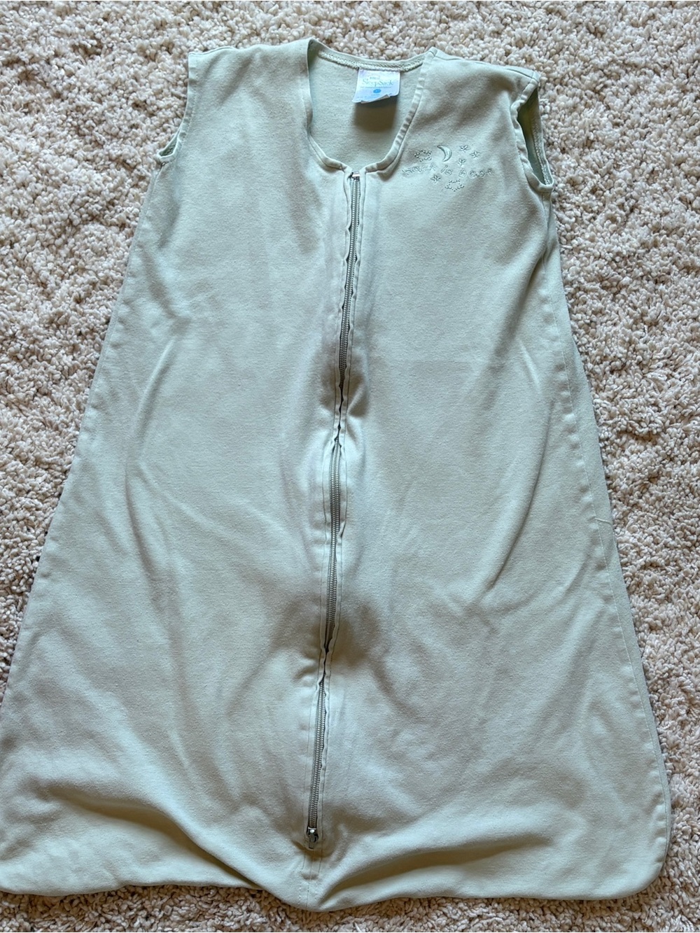 HALO SleepSack Wearable Blanket Sage Green Size Large 12-18M Baby Sleep Sack